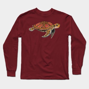 Sea Turtle Totem Animal Long Sleeve T-Shirt